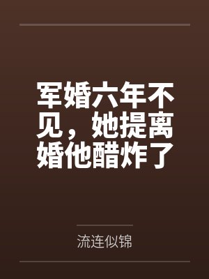 军婚六年不见,她提离婚他醋炸了