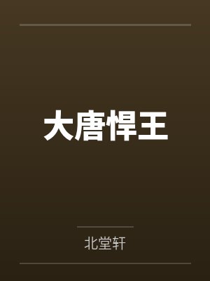 大唐悍王