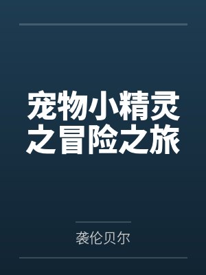 宠物小精灵之冒险之旅