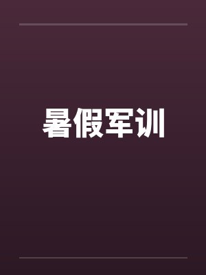 暑假军训