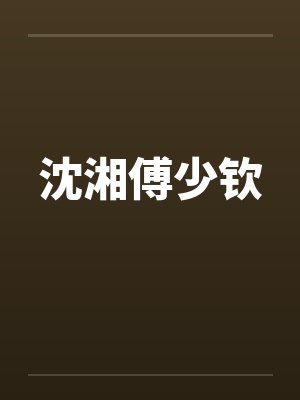 沈湘傅少钦